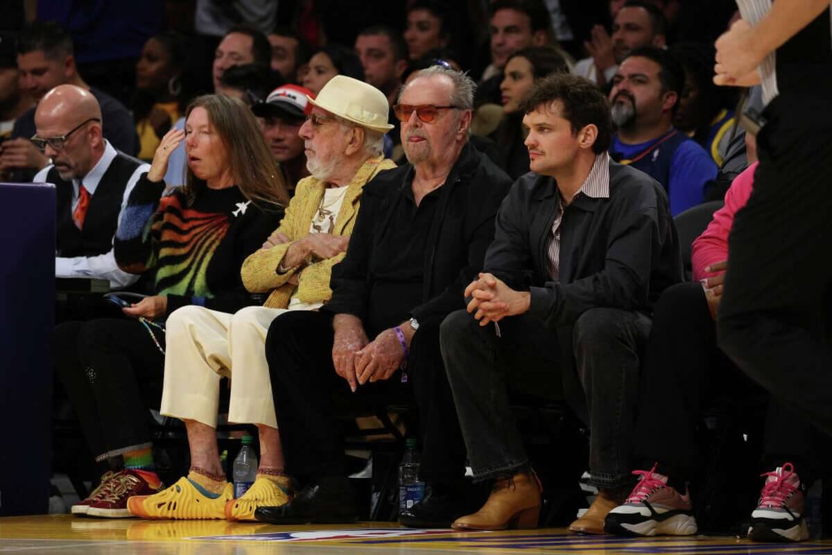 Jack Nicholson, Warriors, Lakers